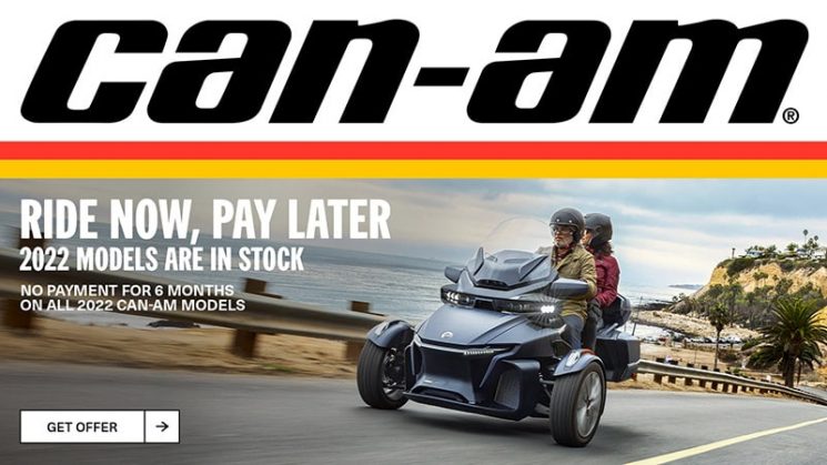 Can am spyder shop promotions